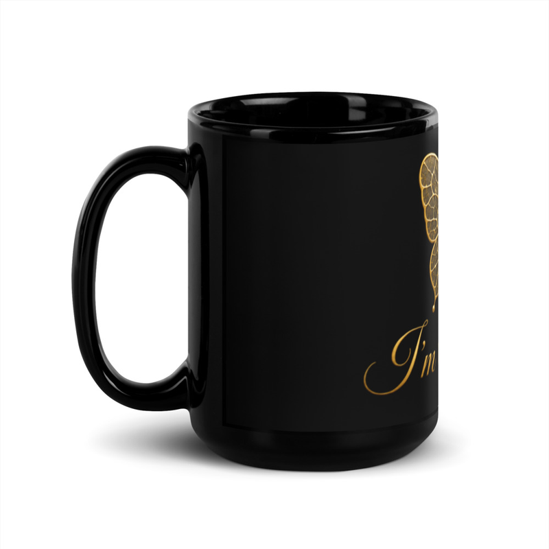 I'm Safe Now Mug – 15 oz, Black