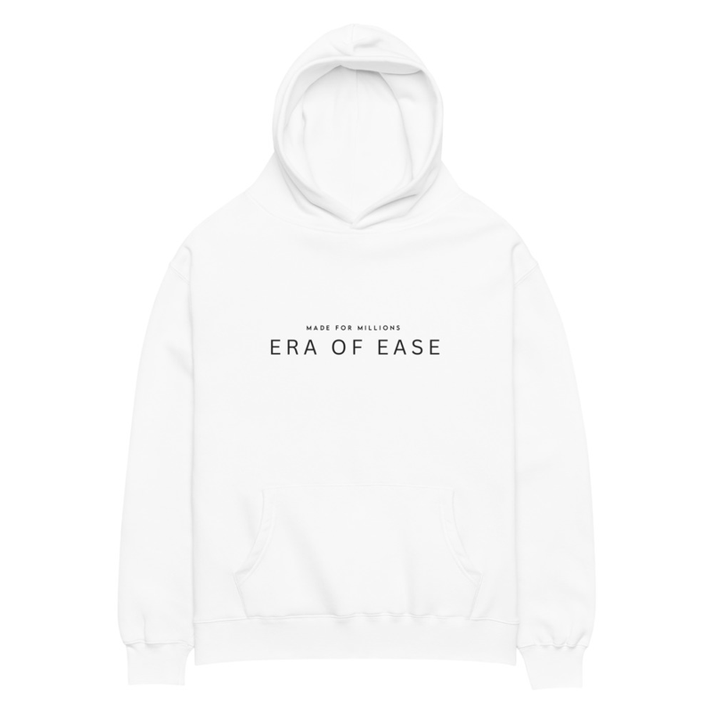 THIS is my Era of Ease™ Unisex oversized hoodie ( Unisex ) – S, White