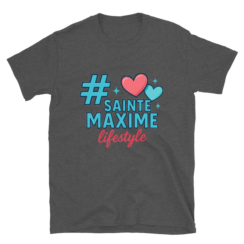  T-Shirt Unisexe #SAINTEMAXIME Logo 2026 - vue 7