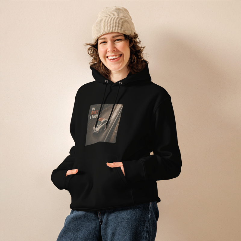 “In Rust I Trust” Porsche 912 Eco Hoodie