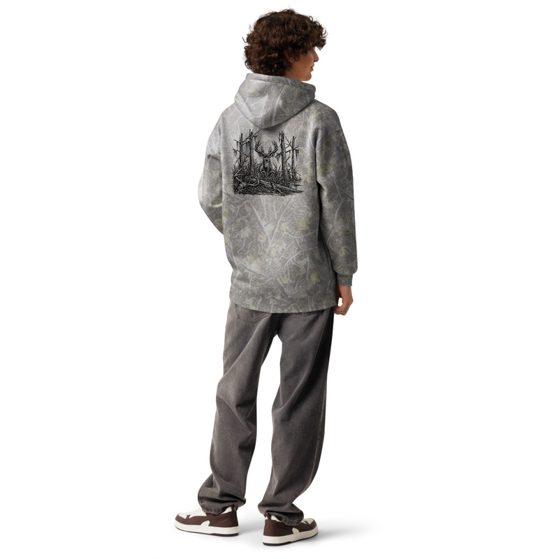 Bayou Ghost – Buck of the Backwoods Hoodie