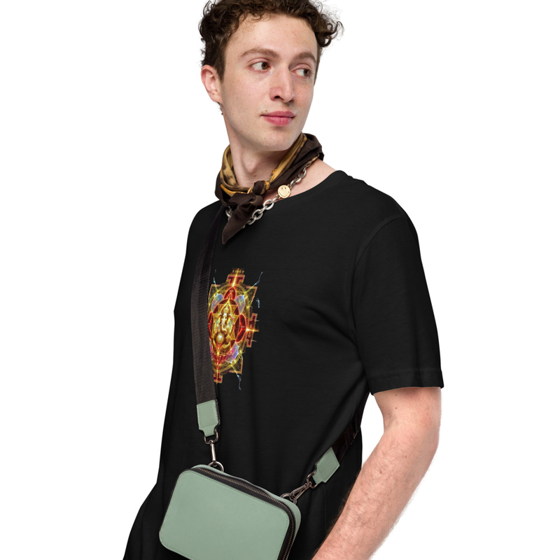 Ganesh Yantra Tee – S, Black