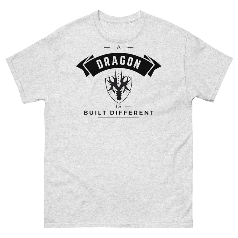 White Unisex classic tee Built Different