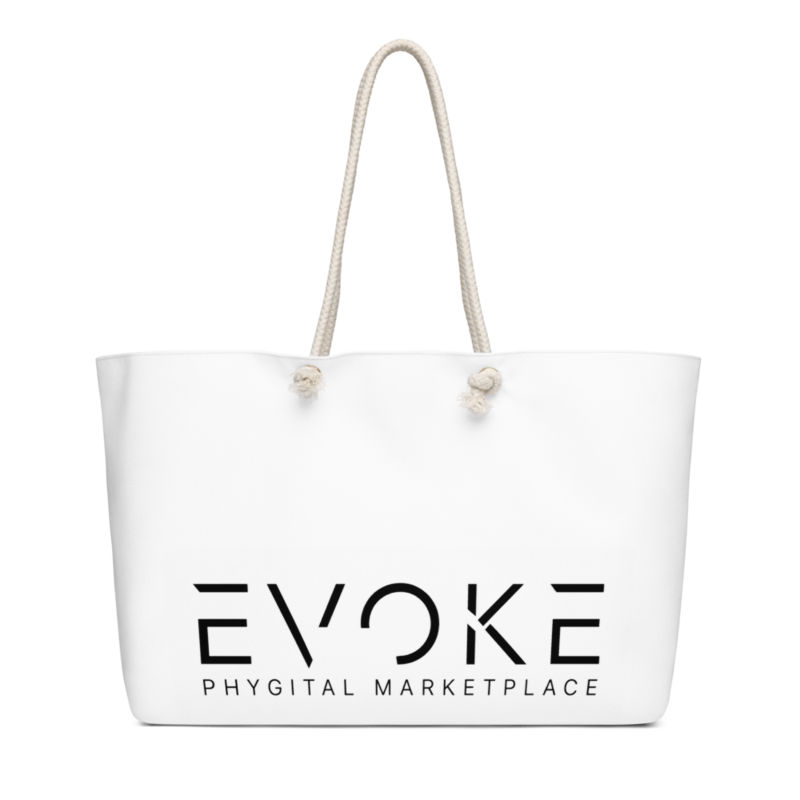 Oversized weekender bag evoke