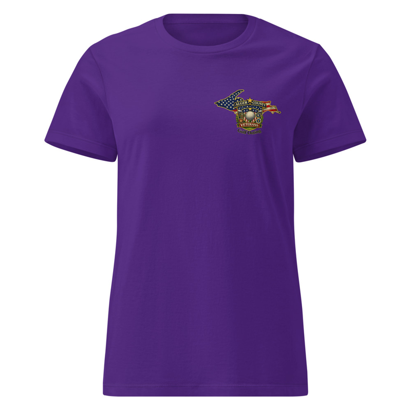 Women’s basic softstyle t-shirt – L, Purple