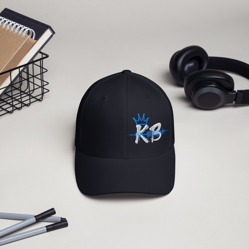Electro Blue Hemi KB Flex Hat – S/M, Dark Navy