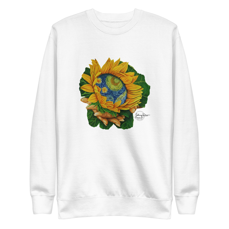 Homage - Unisex Premium Sweatshirt – S, White