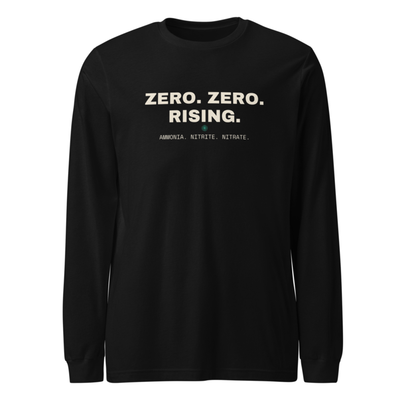 ZERO. ZERO. RISING. Long Sleeve mockup