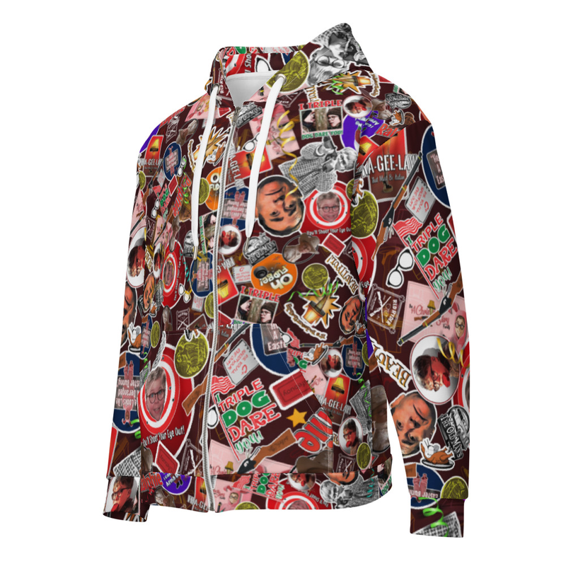 Up The Ultimate Zip Hoodie for Every A Christmas Story Fan—Cozy, Nostalgic, and Built to Last! 