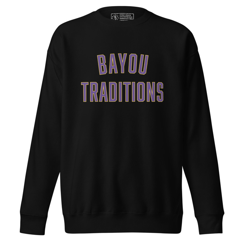 Bayou Traditions Varsity Crewneck Sweatshirt