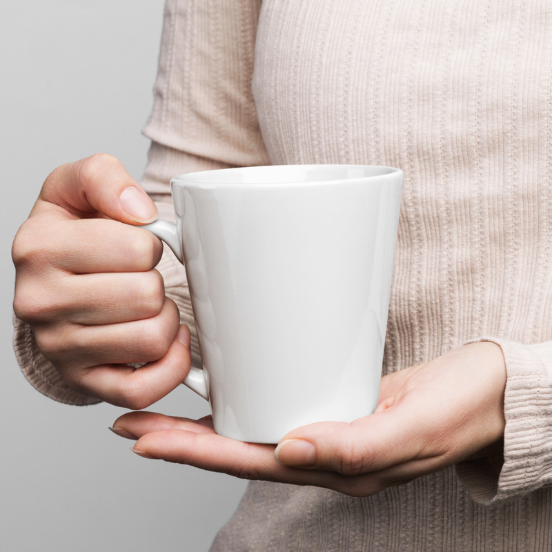 Latte mug - Artikel aus der Produktwelt für Druck und Stick, Ansicht 1