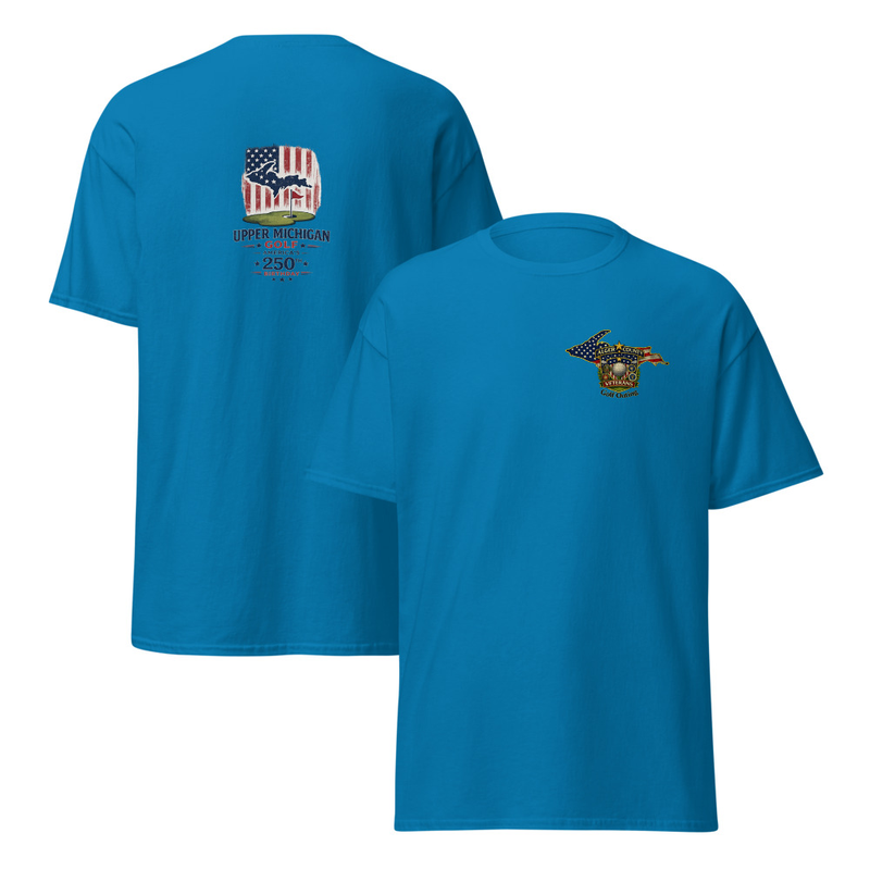 Alger County Veteran's Golf Outing Logo #4 Unisex classic tee