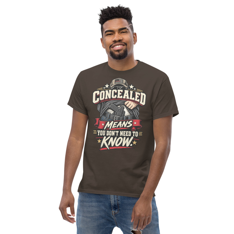 Concealed Carry – XL, Dark Chocolate