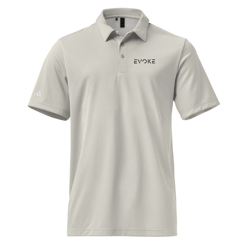 adidas space-dyed polo / S