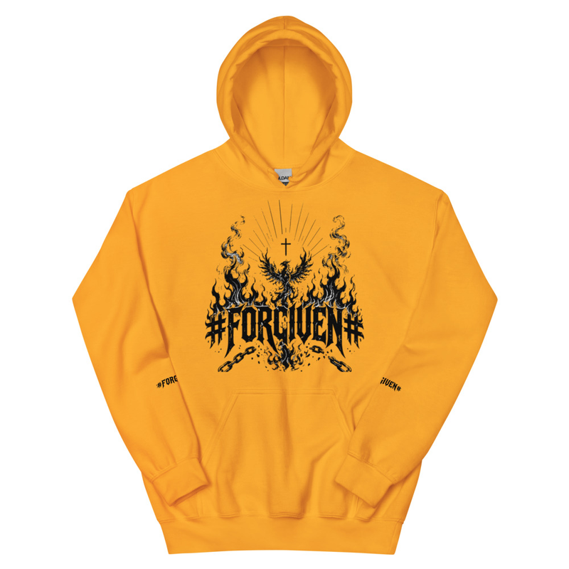 Unisex Distressed FORGIVEN Hoodie