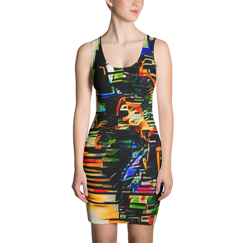 iZoot.com Cannabis Collection Budalia1 Sublimation Cut & Sew Dress — dresses by Ira Zoot