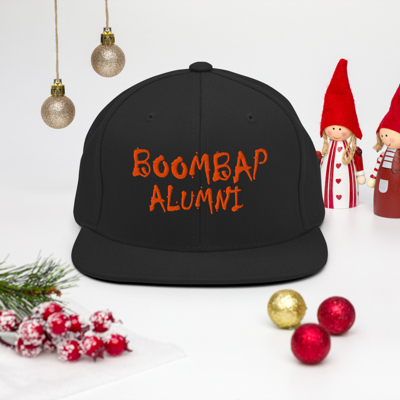 Boombap Alumni Orange font  Snapback 2026