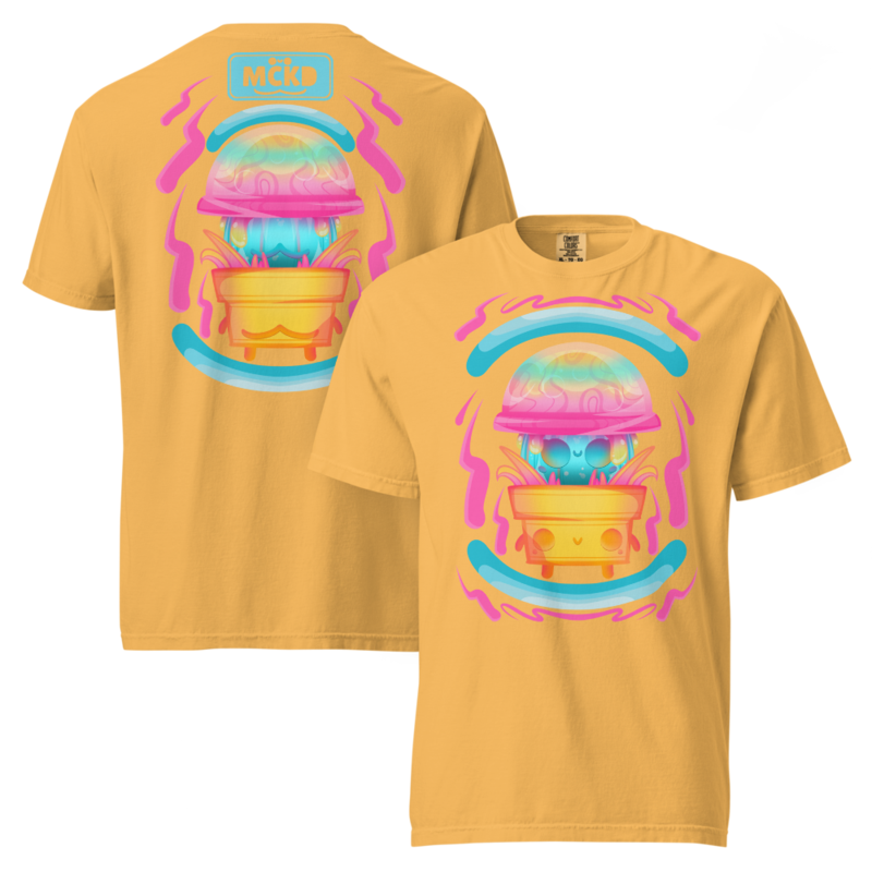 Happy Mushroom 1 MCKD - Heavy Cotton Tee