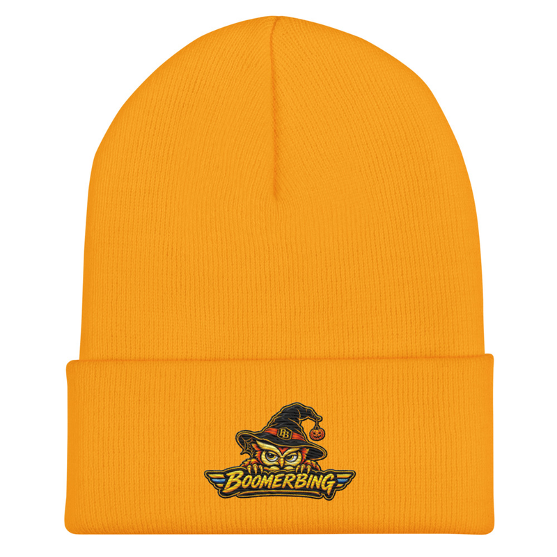 Halloween Owl Beanie — BOOMERBING AFTER DARK™