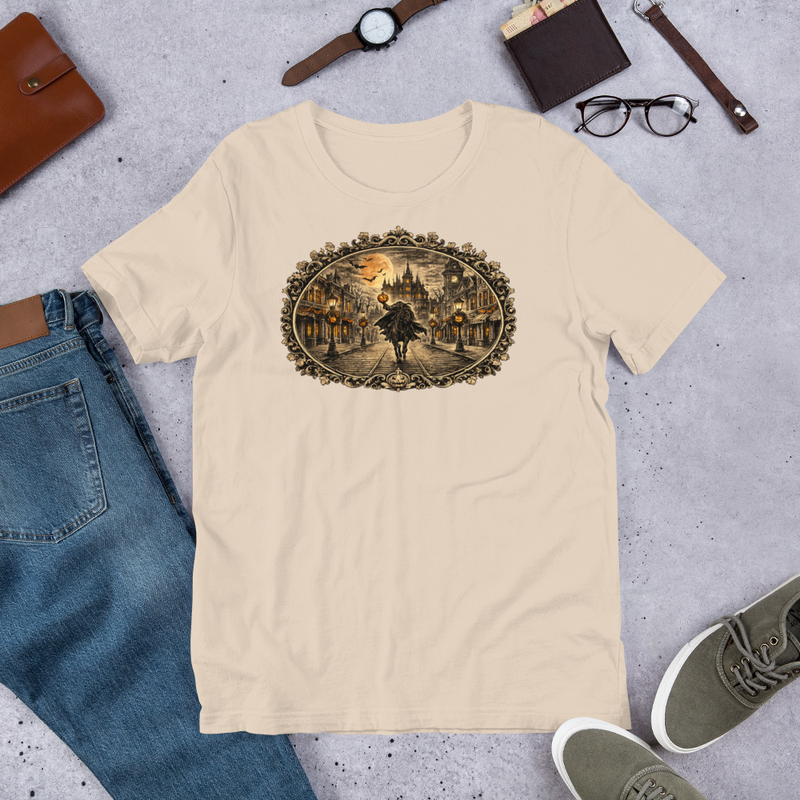 Vintage Headless Horseman Tee – XS, Soft Cream