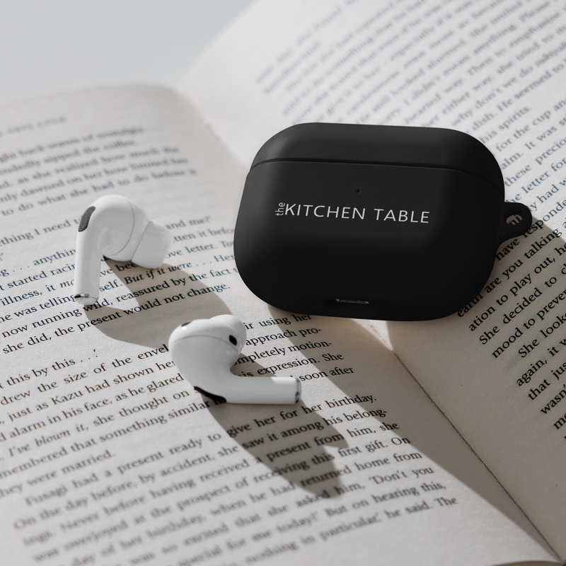 Kitchen Table Rubber Case for AirPods® – AirPods Pro, Black