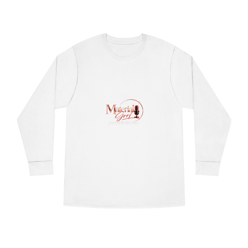 Material Grrl Signature Long Sleeve Tee – 3XL, White