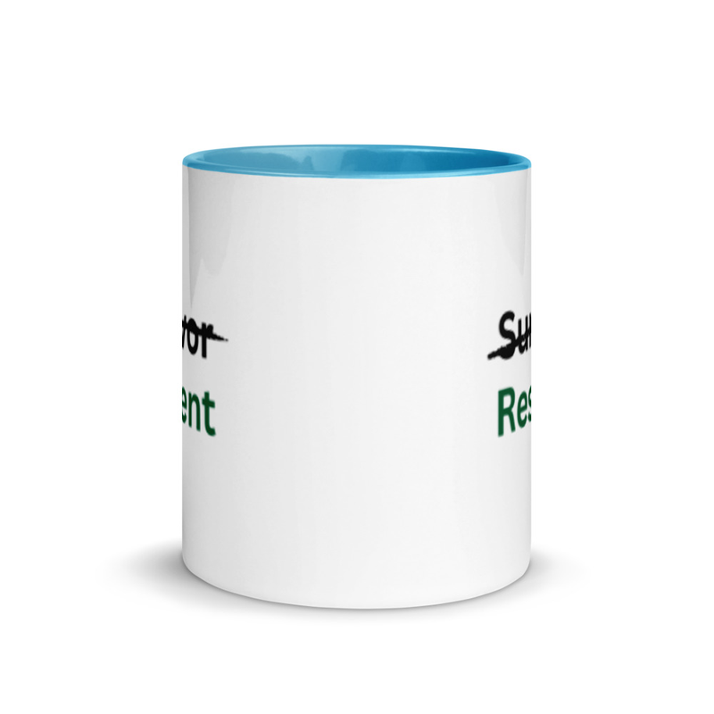 Survivor V Resilient Mug with Color Inside