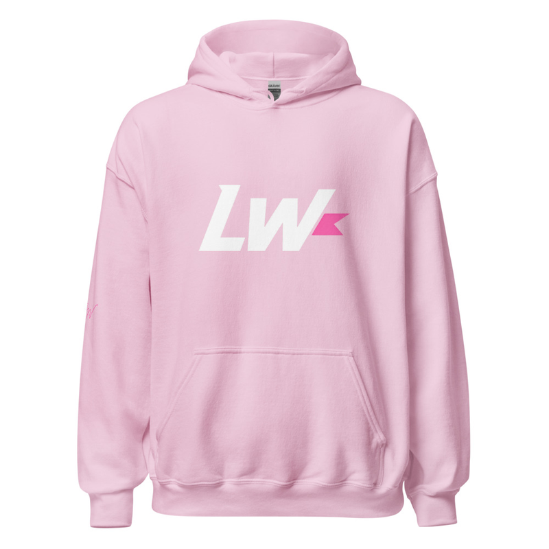 Laila Washington Signature Hoodie – S, Light Pink