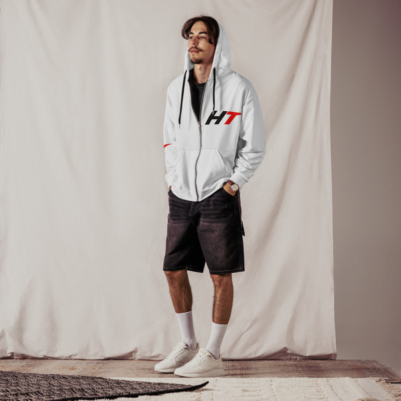 Unisex zip hoodie