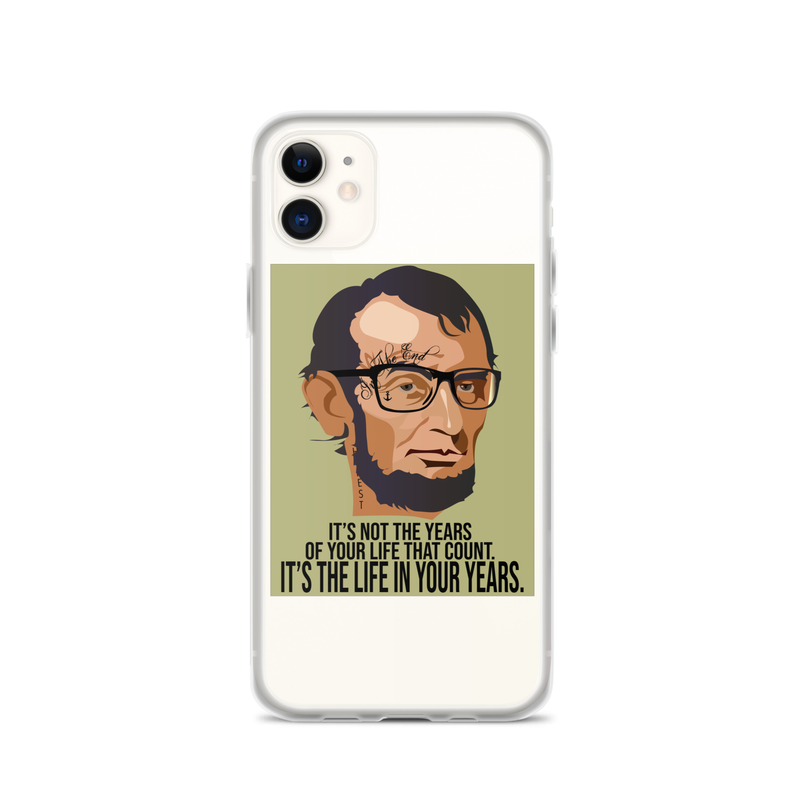Punk Gothic - Abraham Lincoln - Tattoos iPhone Case