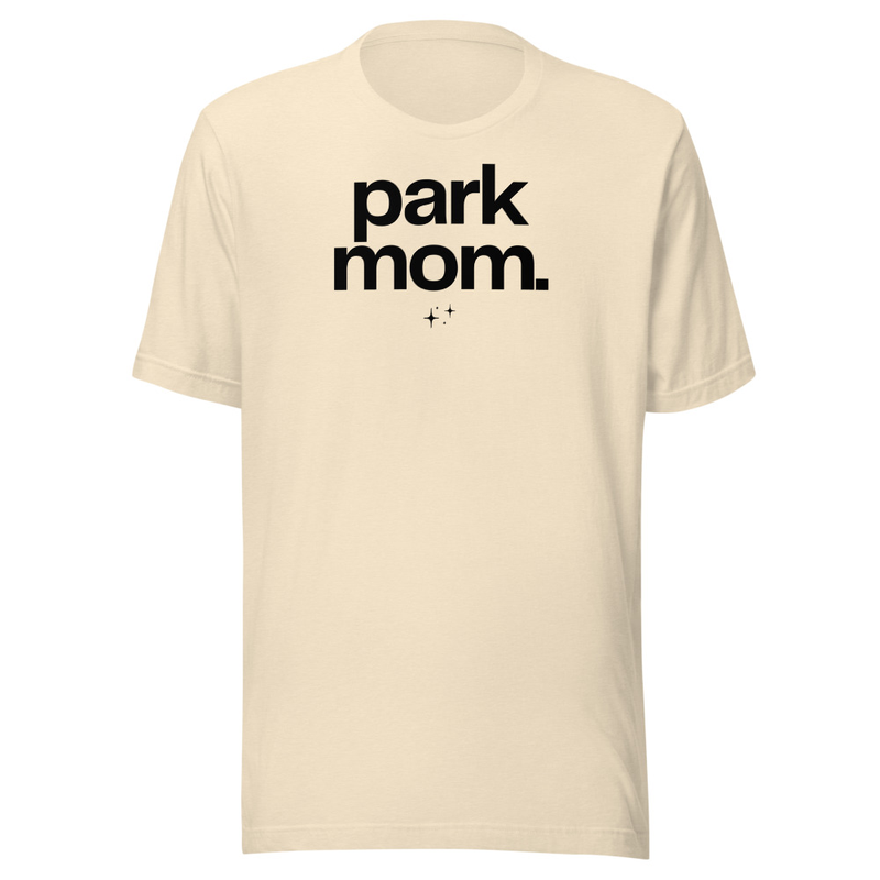 Park Mom Tee – M, Heather Natural