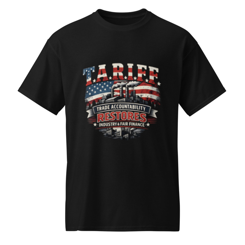 Tariff T-shirt – M, Black
