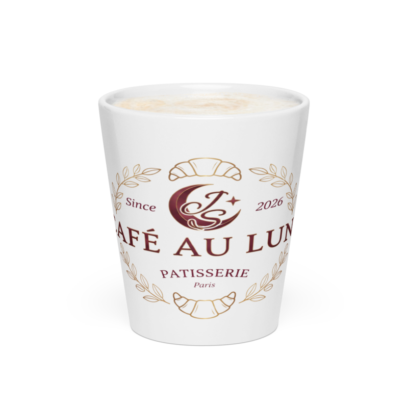 CAFÉ AU LUNE – Parisian Signature Latte Mug