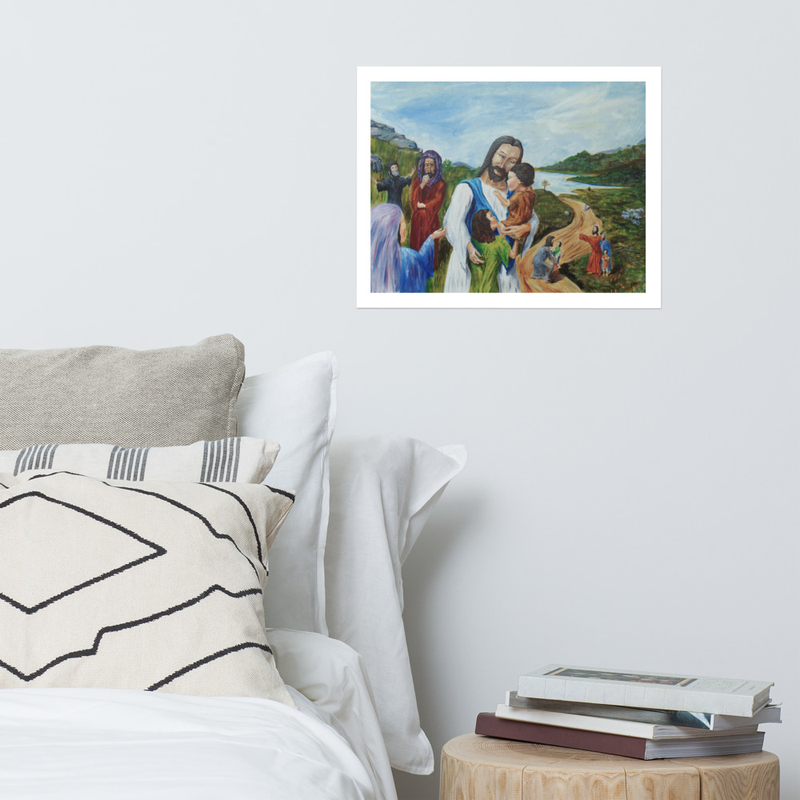 Mark 10:14 Matte Print – 16″×20″