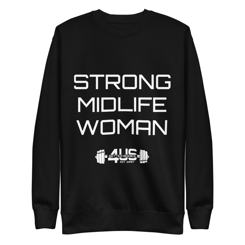SMW Unisex Premium Sweatshirt – M, Black