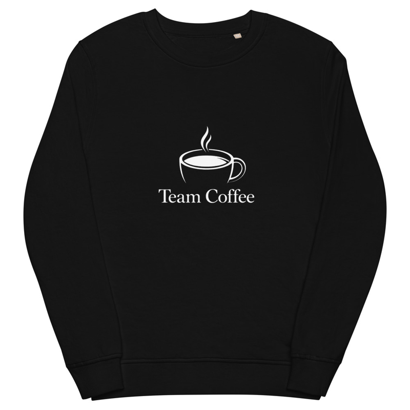 Unisex organic sweatshirt Team Coffee Art
