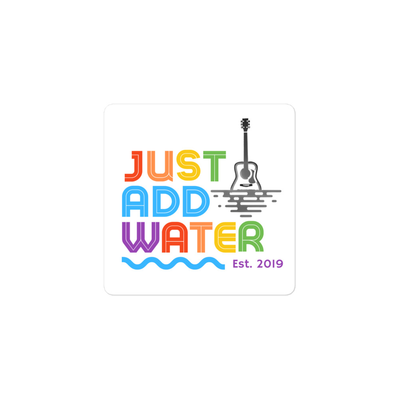 Just Add Water - Main Logo (LGBTQ+ Support)