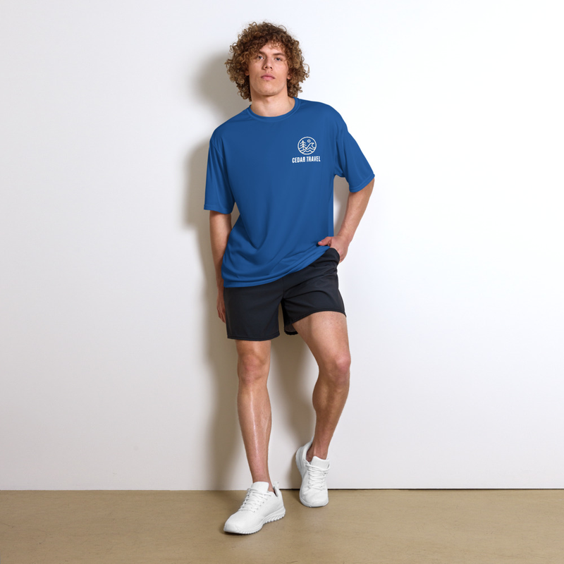 Men's Dry Fit Cedar Logo Shirt