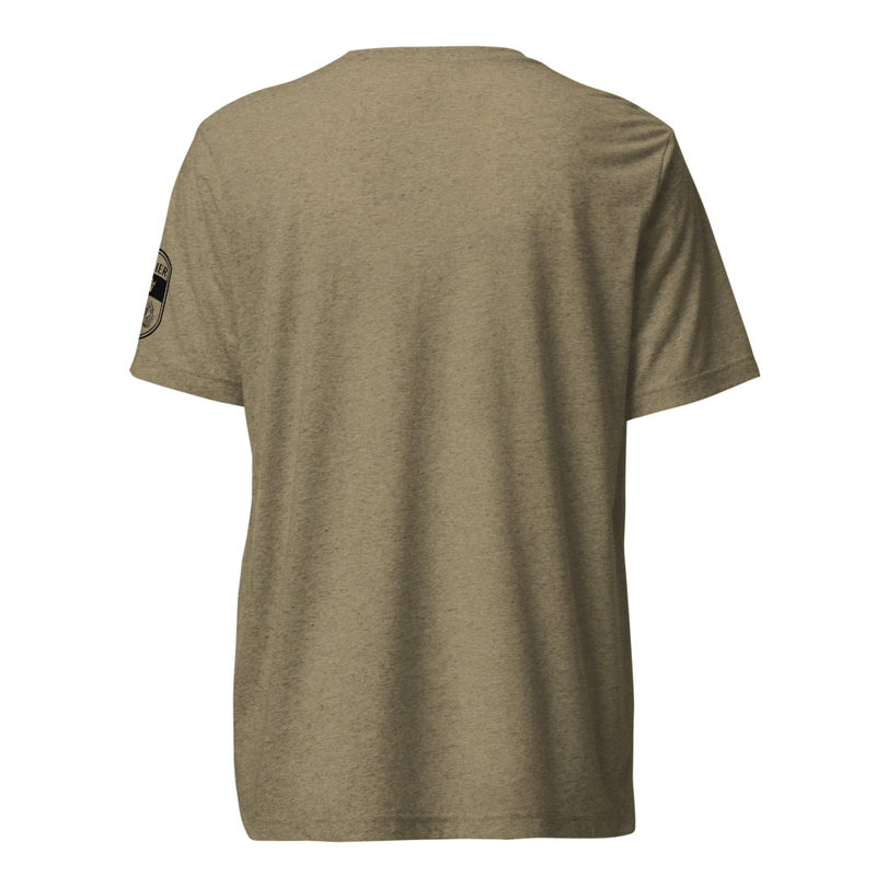 THE OUTLIER BRAND Signature Tee – XS, Olive Triblend