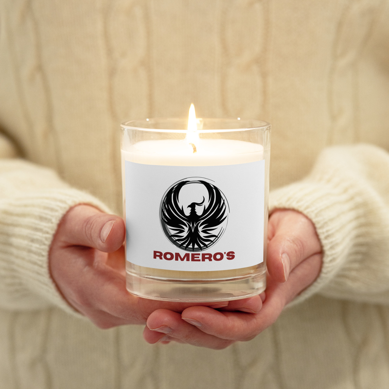 Logo Glass Jar Soy Wax Candle