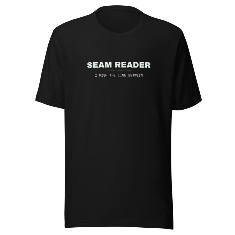 SEAM READER Tee mockup