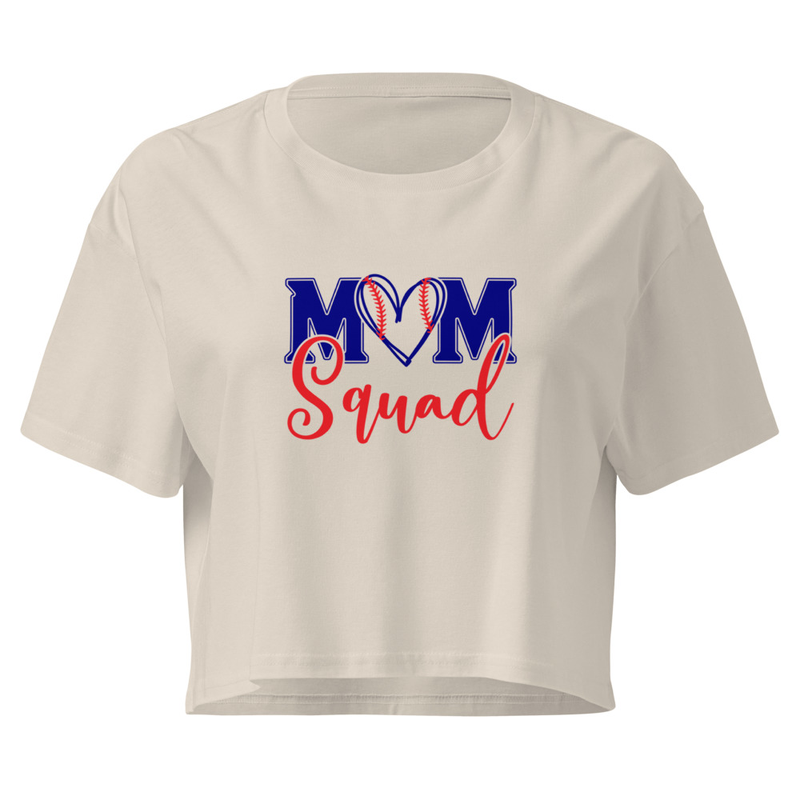 Mom Squad - Crop Top – L, Bone