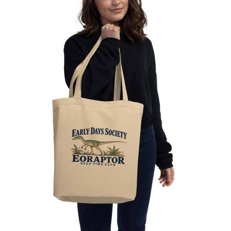 Early Days Society Eoraptor Tote, alternate supplier view 1