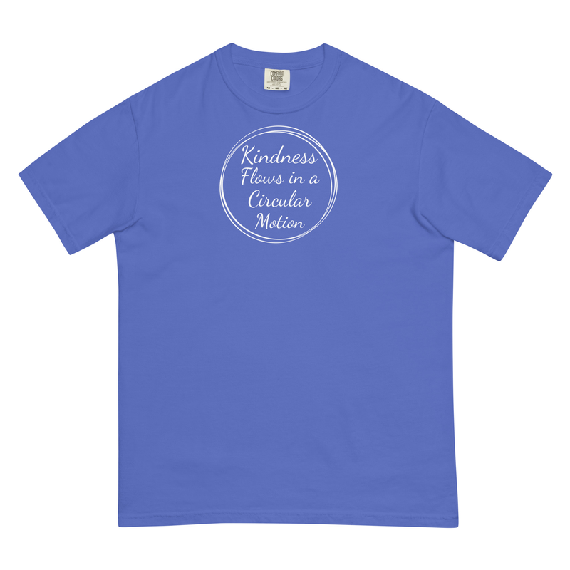 Kindness Flows Unisex heavyweight tee
