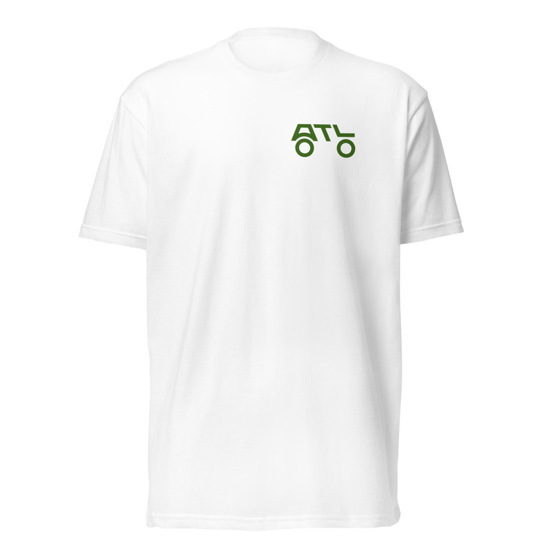 Brand Mark T-Shirt (F/R) - GREEN LOGO – Image 7