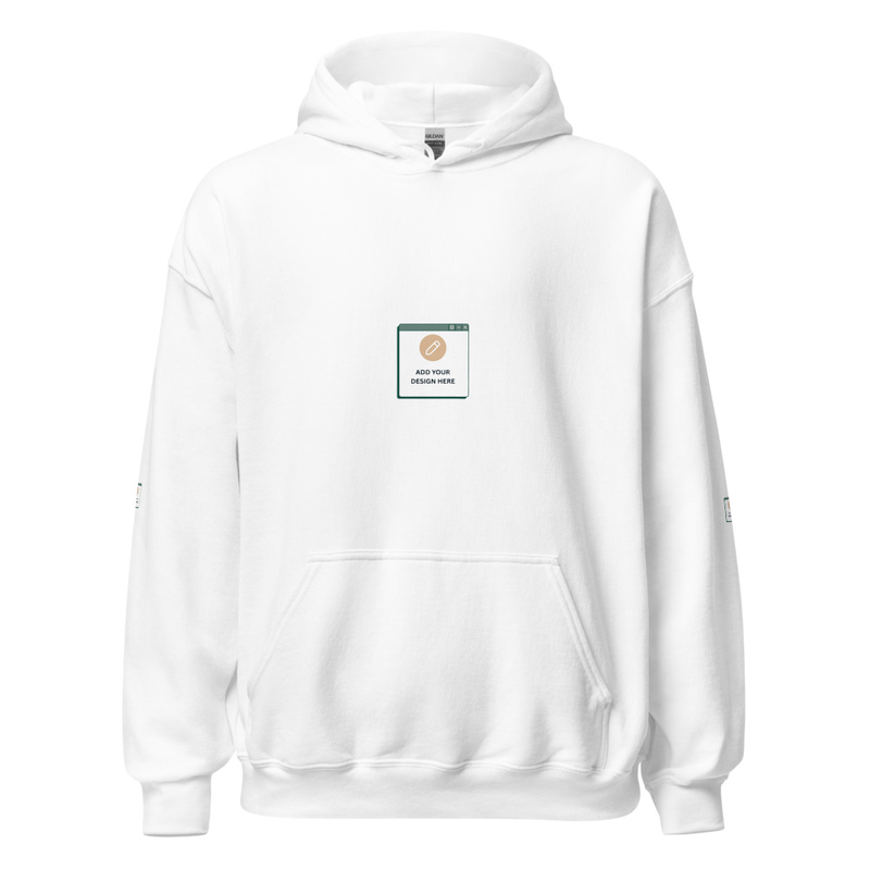 Unisex Hoodie - Radiant Hearts / S