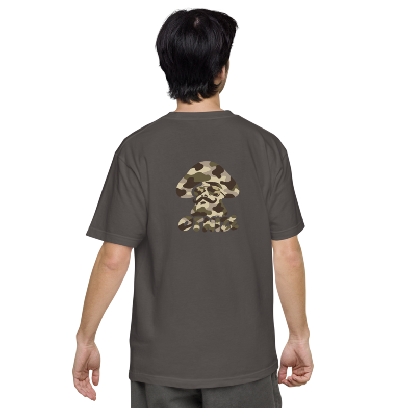 otinize 迷彩キノコ tee（チャコール）