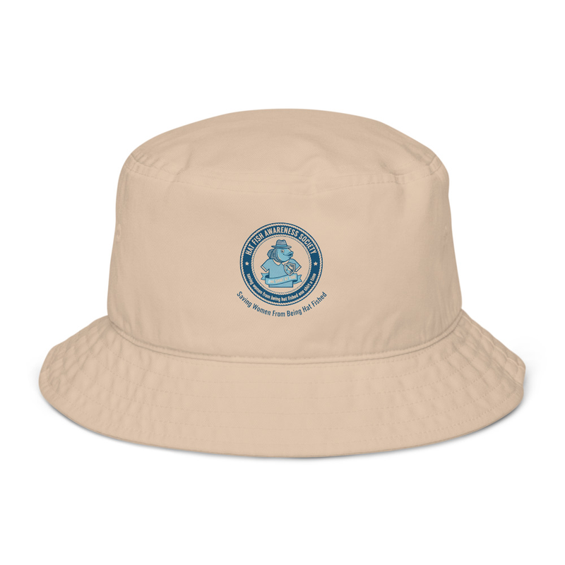 Organic bucket hat – One size, Stone