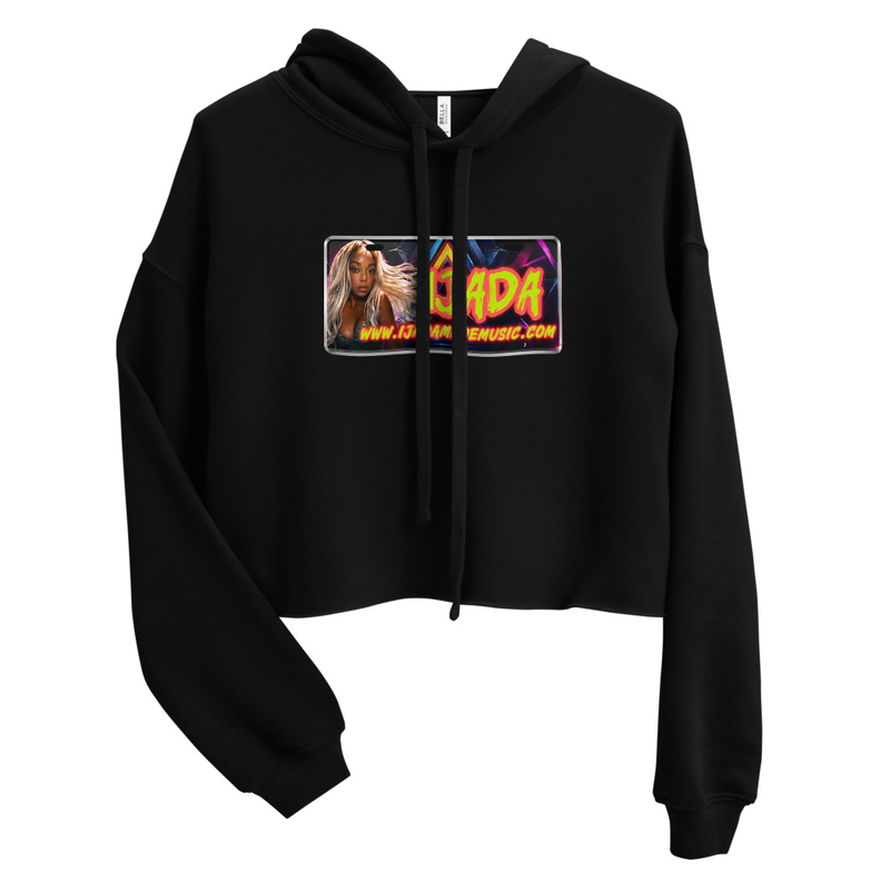 Crop "ijada Vanity Plate" Hoodie