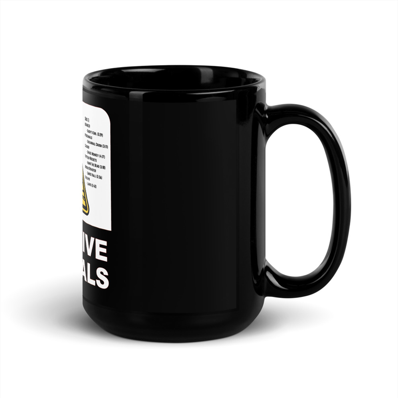 Vol.2 Track List - Black Glossy Mug – 15 oz, Black